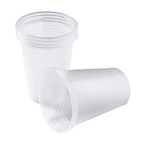 Şeffaf Plastik Bardak 180 cc (100'lü)