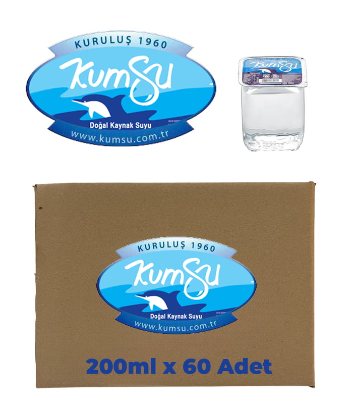 200 ML. Pet Bardak Doğal Kaynak Su (x60)